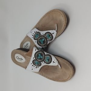 Clarks Artisan Women's Flip Flops, size 9M